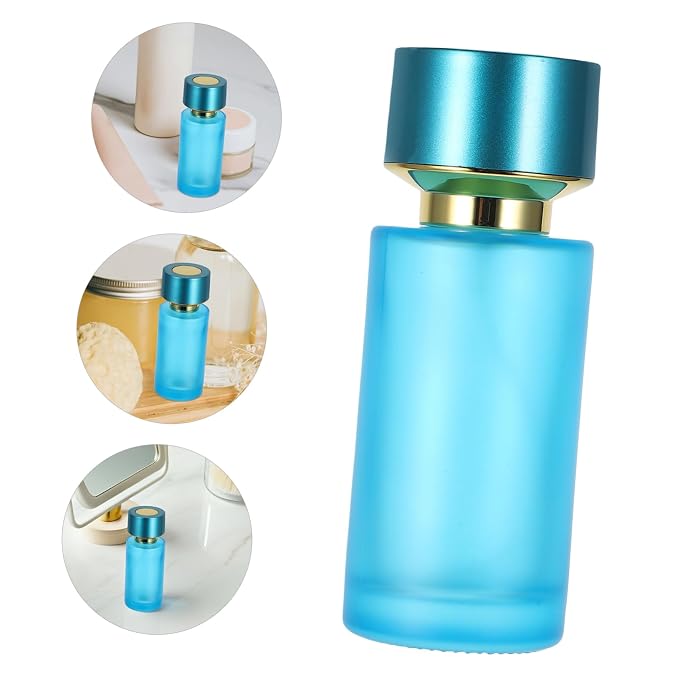 Perfume Refill Bottle Refillable Glass Spray Nozzle Portable Travel Container for Fragrance Easy to Use Scent Dispenser and Stylish for Daily Use