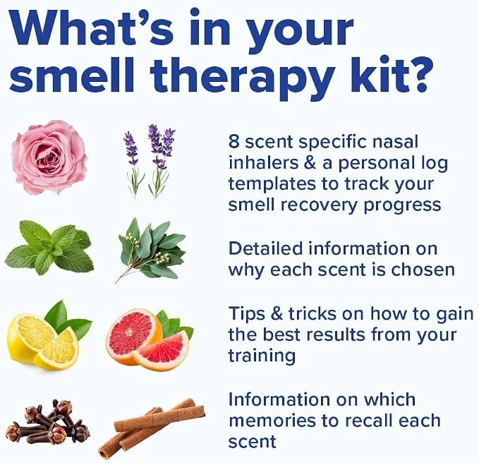 MOXĒ Smell Training Kit, Made in USA, 8 Essential Oils, Olfactory Regeneration, Helps Restore Sense of Smell, Natural Therapy for Smell Loss (Phase 1 & Phase 2 Bundle)