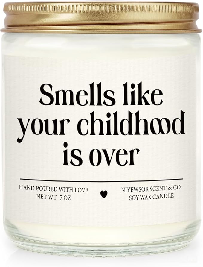 Niyewsor 18th Birthday Gifts for Girls Boys, Eighteen Birthday Candle, 2008 18th Birthday Decorations for Girls Boys, 18 Year Old Bday Gifts for Daughter, Son, Sister, Niece, Handmade, 7oz