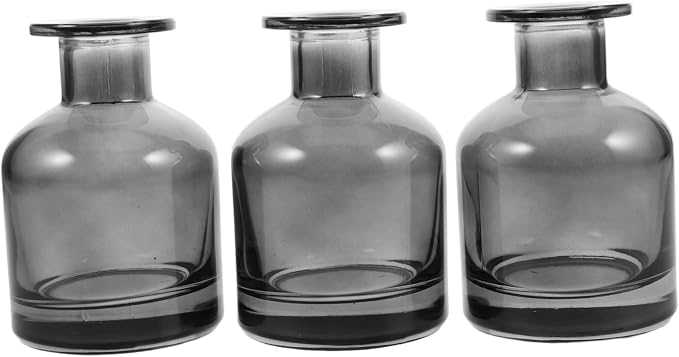 Healeved 3pcs Empty Diffuser Bottle: Jar 150ml Fragrance Container Replacement Accessories for Stroage Diffusers Reed Sticks DIY Crafts Decor