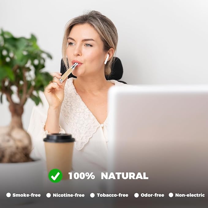1 Pack Plant-Based Spearmint Essential Oil Cores for Necklace Diffusers - 5.5mm x 30mm Aromatherapy Inserts, Natural Scent Refills 3 Pcs