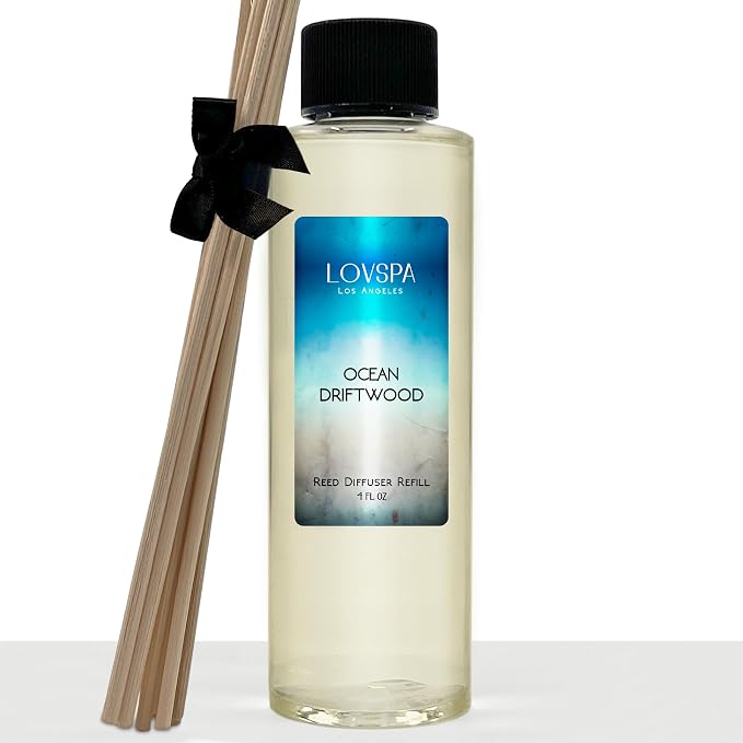 Japanese Honeysuckle Diffuser Oil - Luxury Essential Oils for Diffuser Refill & Air Freshener Room Spray - Long-Lasting & Natural Home Fragrance, Scented Oil for Diffusers, USA Made, 4oz