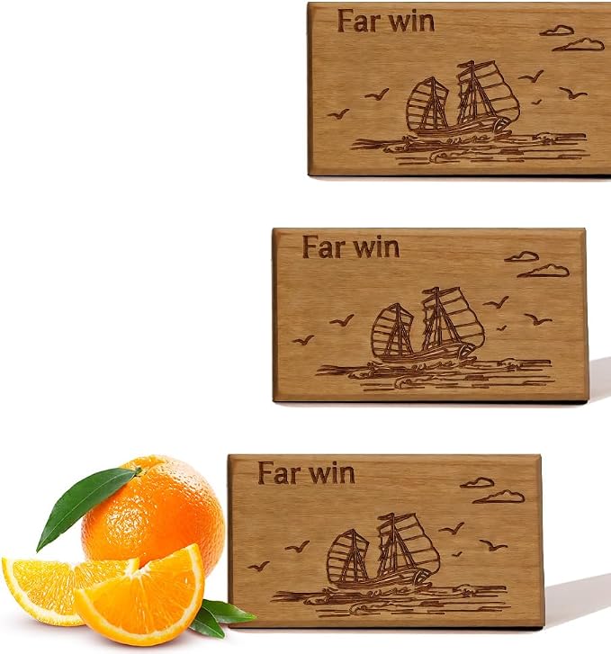 Car Air Freshener -Original pattern designer-Car Odor Eliminator - Long Lasting Scent -Essential Oils-Applicable to cars, drawers, wardrobes, and various scenarios- (Grove- 3 Pack -NO CLIP INCLUDED)