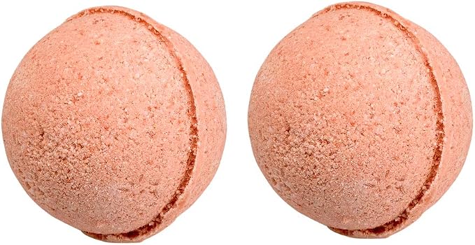 Fabulous Frannie Grapefruit Ylang Ylang Natural, Handmade Bath Bomb, Rich in Essential Oil, Salt, Coconut Oil, Witch Hazel, Ultra Plush Spa Fizzies to Moisturize Skin 2.5oz (Pack of 2)