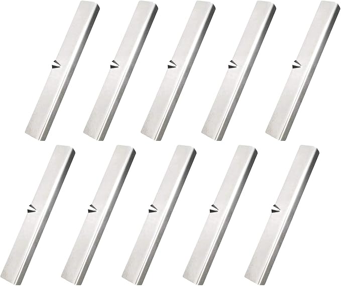 BEADNOVA Candle Wick Holders Metal Wick Bar Centering Device Centering Tool Holder for Candle Making (10 Pcs)