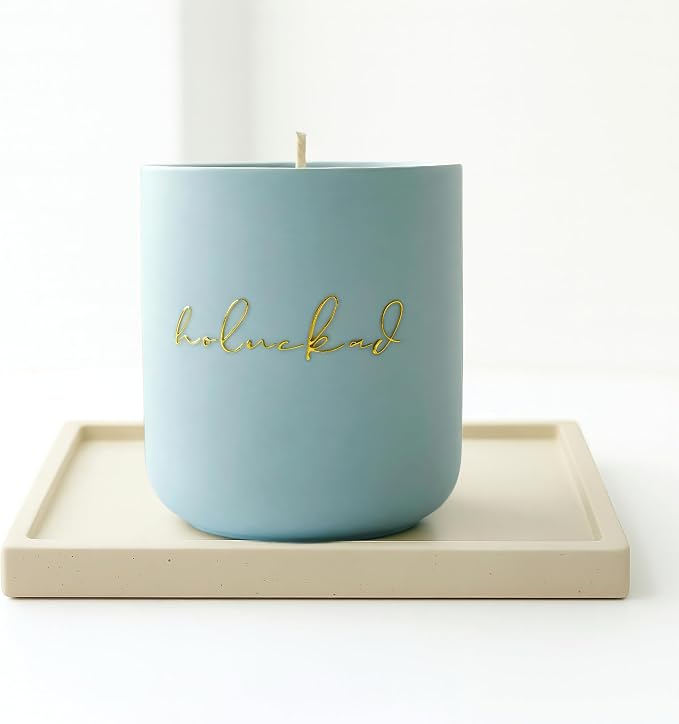 Silent Rosewood Candle, Luxury Scented Candles for Home, Aromatherapy Soy Wax Candle for Relaxation, Stress Relief & Meditation, Long Lasting 6oz 40 Hours, Gift Candles for Women & Men