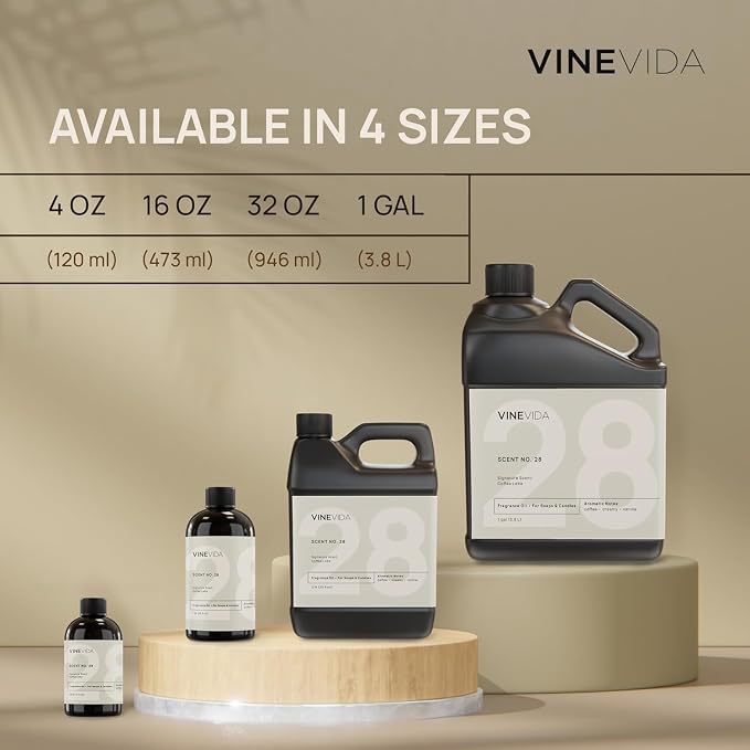 VINEVIDA Caribbean Breeze Fragrance Oil for Cold Air Diffusers - (16 Fl Oz) - Essential Oils for Diffuser Oil Refill & Air Freshener Room Spray