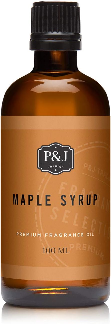 P&J Trading Fragrance | Maple Syrup Oil 100ml - Candle Scents for Candle Making, Freshie Scent, Soap Making Supplies, Diffuser Oil Scents