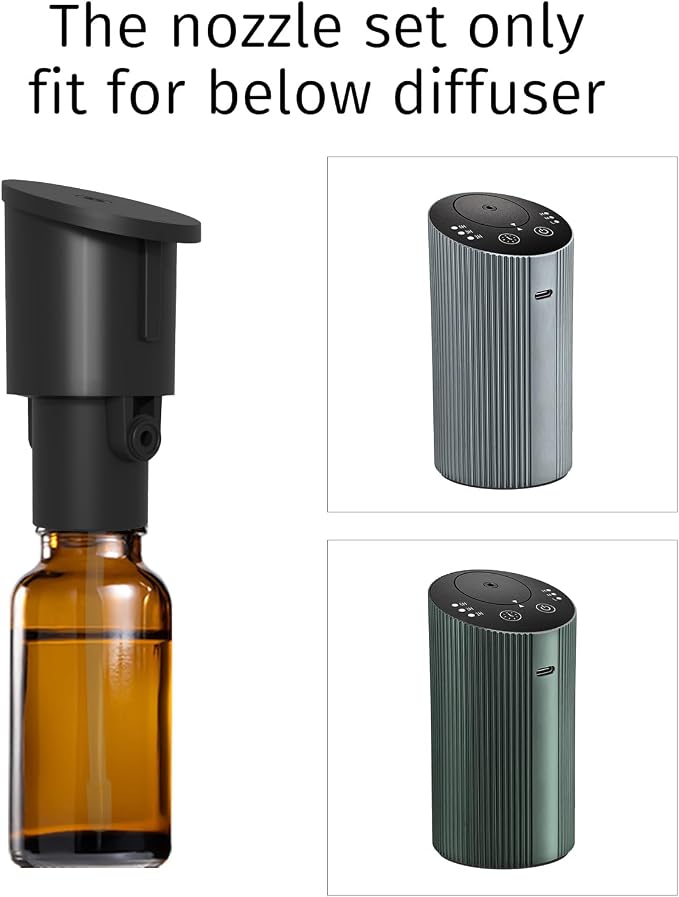 Replacement Nozzle ONLY for SZ202001, Rplacement Nozzle Set for Waterless Essential Oil Diffuser