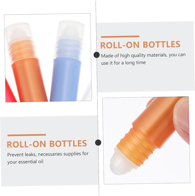 1set Refillable Essential Oil Bottles Kit for Aromatherapy Portable Easy to Clean for Perfume Massage Oils and Daily Care 20pcs