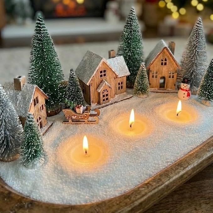 Tula Sand Candles – White Pearled Candle Sand – 18 oz Refillable Soy Wax, Unscented & Paraffin-Free, with 20 Wicks, Pet-Safe for DIY Candle Making & Home Decor