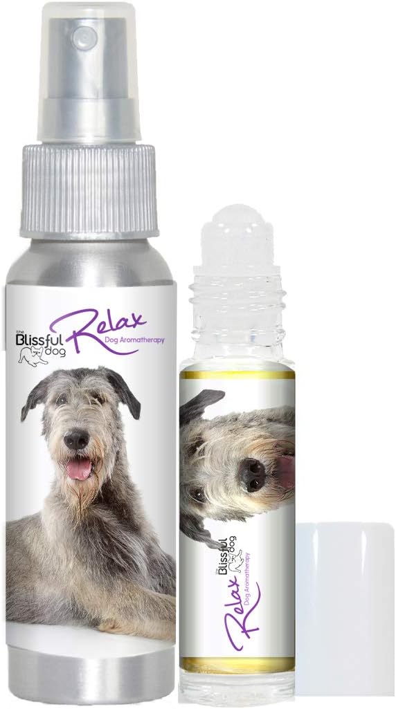 The Blissful Dog Irish Wolfhound Relax Dog Aromatherapy, 0.45-Ounce Roll-On