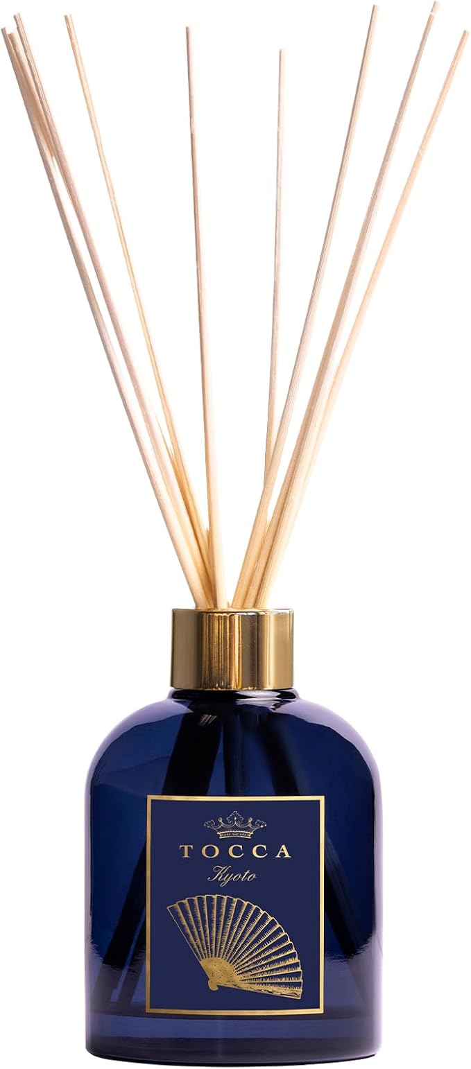 TOCCA Kyoto Reed Diffuser, 6oz - Kinmokusei Flower & Apricot Scented