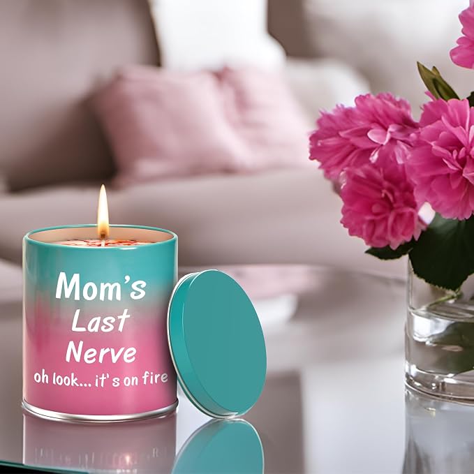Mother's Day Gifts for Wife From Daughter, Son - Mom Birthday Presents, Stocking Stuffers - 9oz Scented Candles