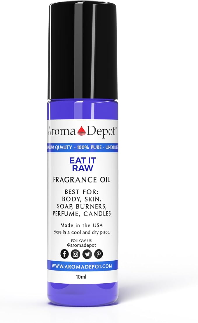 Eat it Raw Perfume/Body Fragrance Oil, Premium Quality, Pure Uncut. Added to DIY Projects Such as Lotions, Butter, Soapmaking, and Incense Dipping. Add a Few Drops to Your Aromatherapy Diffuser.