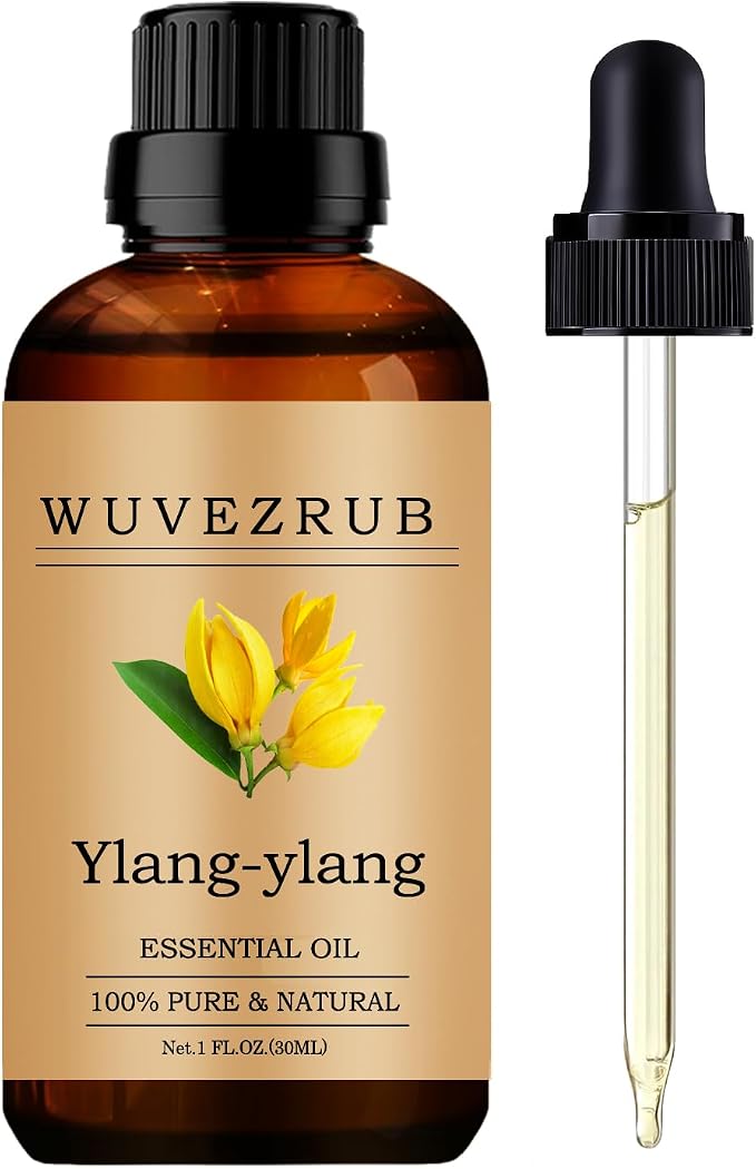 Ylang-Ylang Essential Oils, 30ML Pure and Natural Essential Oil for Aromatherapy Diffuser - Ylang-Ylang /1 Fl Oz