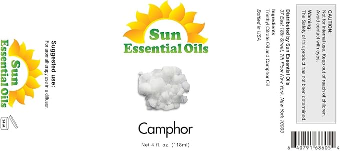 Camphor (Large 4 Ounce) Best Essential Oil