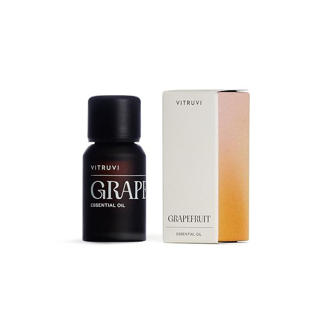 Vitruvi Grapefruit, 100% Pure Premium Essential Oil (0.3 fl.oz)