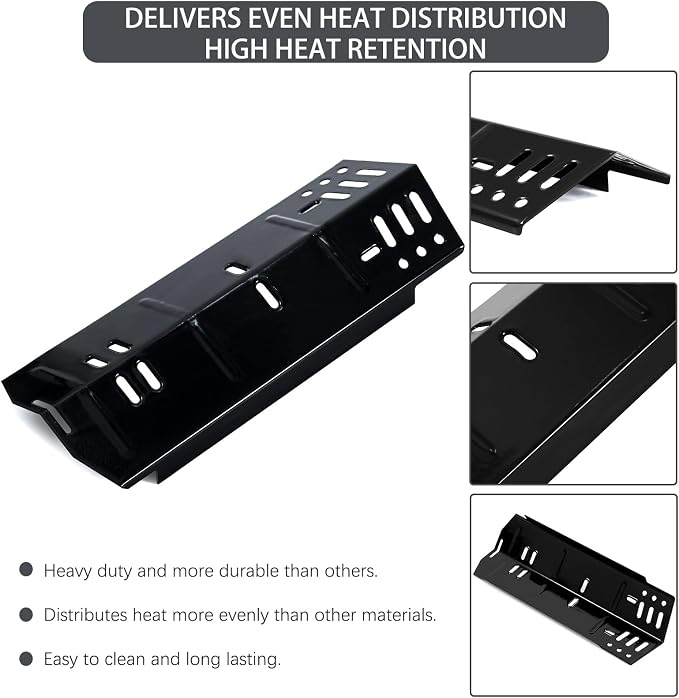DGH353CRP DGH353CRP-D Heat Plates Grill Replacement Parts for Dyna Glo Grill Parts 3 Burner 70-02-158 70-02-159 Dyna-glo Heat Shield Heat Tent for Sear PLUS Burner Main Burner Cover Grill Accessories