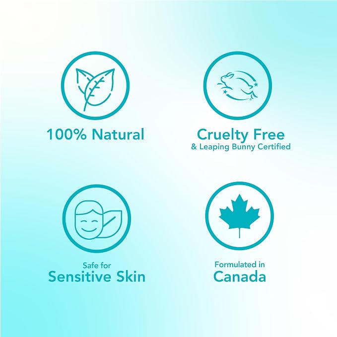 Essential Oil Blend Roll On: Peppermint Essential Oil,Cedarwood and Clary Sage Oil, 100% Pure Natural, to Improve Mental Focus & Concentration, Aromatherapy, Essential Oil Perfume (9 ml | 0.3 oz)