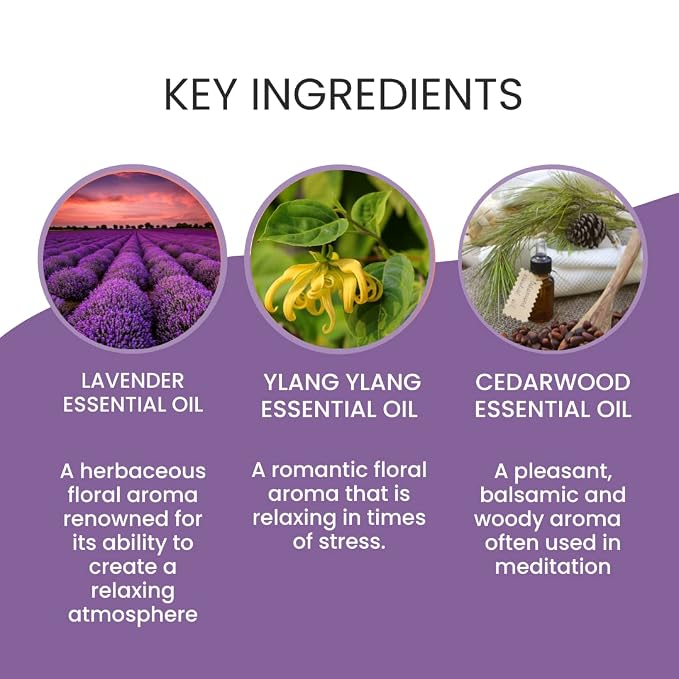 TIME OUT Aromatherapy Roll-On w/Lavender, Ylang Ylang & Cedarwood | Natural Essential Oils for Relaxation for Stress & Calming Relief | 100% Pure, Natural, Therapeutic Grade Oils | Stocking Stuffer