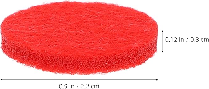 Zerodeko Essential Oil Diffuser Reusable Cotton Pads 100pcs Scenting Pads No Lint USA Bulk for Necklace Locket