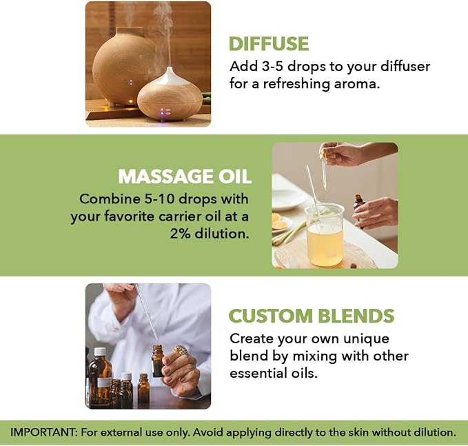 Majestic Pure Essential Oil with Glass Dropper - 100% Pure and Natural - Essential Oils for Diffuser, Aromatherapy, Soap and Candle Making, Peppermint Essential Oil, Peppermint Oil, 4 Fl Oz Pack of 2