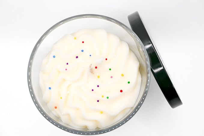 Birthday Candle | Birthday Gift for Women | 12oz Birthday Cake Candle | Friend Gift | Cute Candles for Women | Be Light Candle RE (Birthday Cake)