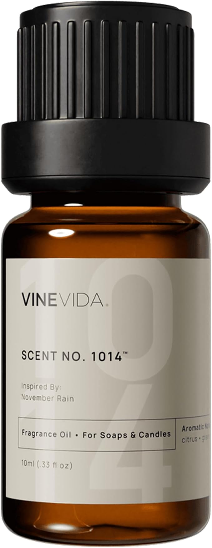 VINEVIDA [0.33oz] Scent No.1014 Fragrance Oil for Candle & Soap Making - Natural, Made in USA