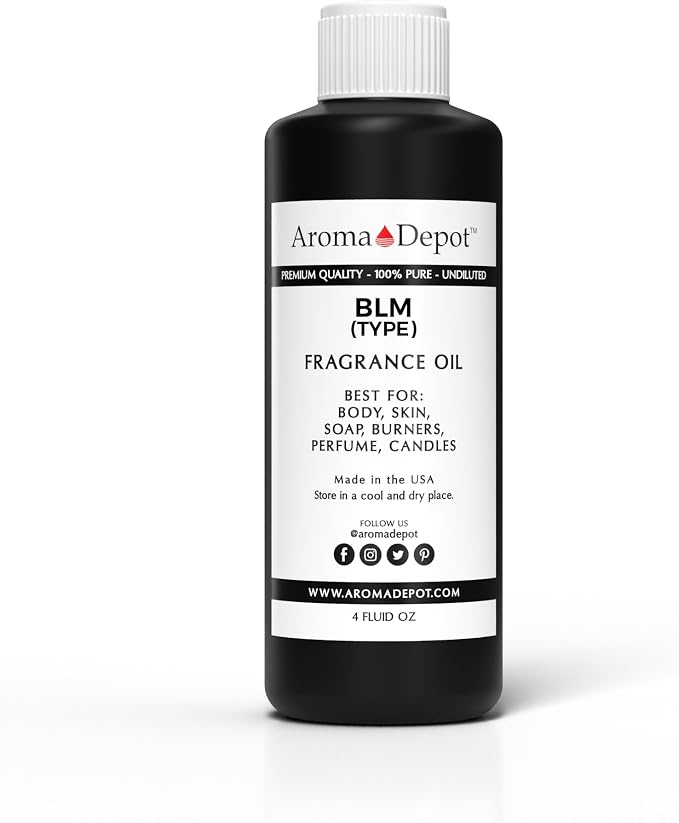Black Lives Matter 4 oz. Fragrance Oil I Perfume I Skin Oil I Scented Oil. DIY Projects Such as Candles, Bath Bombs, Body Butters, Creams & Lotions. Few Drops in The Diffuser, Burners, or Warmers.