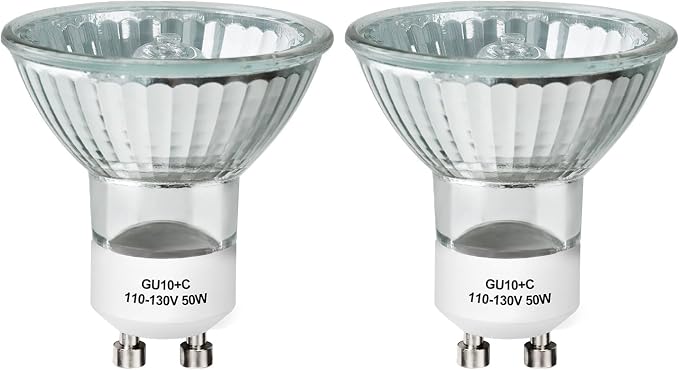 LISUNAR Candle Warmer Lamp Bulb Accessories,Wax Warmer Bulbs for Full Size Scent Wax Lamp,Dimmable Warm White, Pack of 2