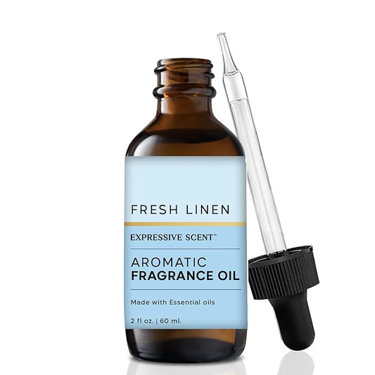 1 Pack Fresh Linen 2oz Scented Home Fragrance Essential Oil By Expressive Scent