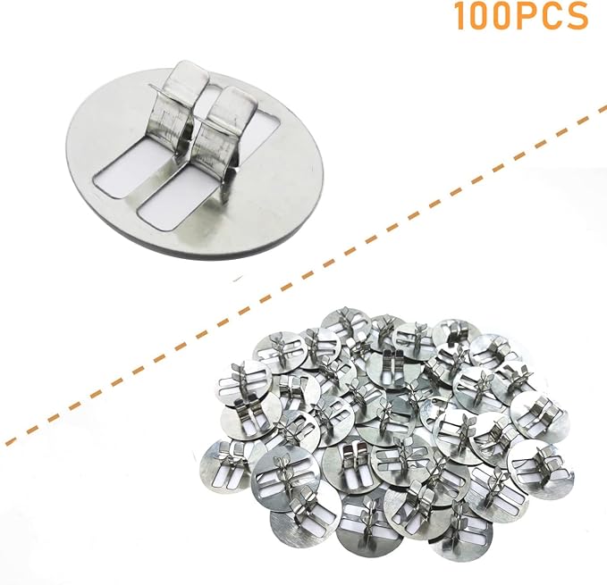 100 Pcs Upgrade Wooden Wick Clips to Avoid Wax Waste. Improve Your Candle Making with a Unique Design for Efficient Burning.…