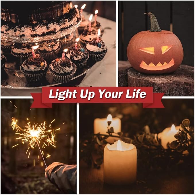 Candle Lighter, Electric USB Rechargeable, Arc Plasma Electronic Windproof Flameless Long Lighter with Safety Switch Hook for Kitchen, Silver and Black