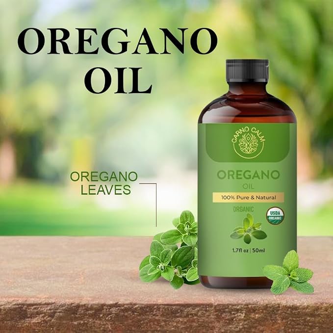 Oil of Oregano 50 ML – USDA Organic Oregano Oil | 60% Carvacrol & Thymoquinone | Plant Based Immune Support Provides Maintenance of Good Health - 1.7 fl oz