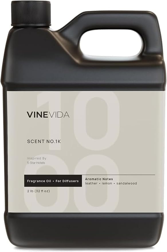 VINEVIDA [32 Fl Oz] Scent № 1000 Inspired by My Way Diffuser Oil; Hotel Scents for Cold Air Diffuser - Waterless Diffuser Oil