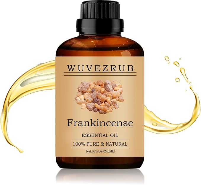 Frankincense Essential Oil 240ML - 100% Pure and Natural Oils for Aromatherapy Diffuser - 8 Fl Oz/Frankincense