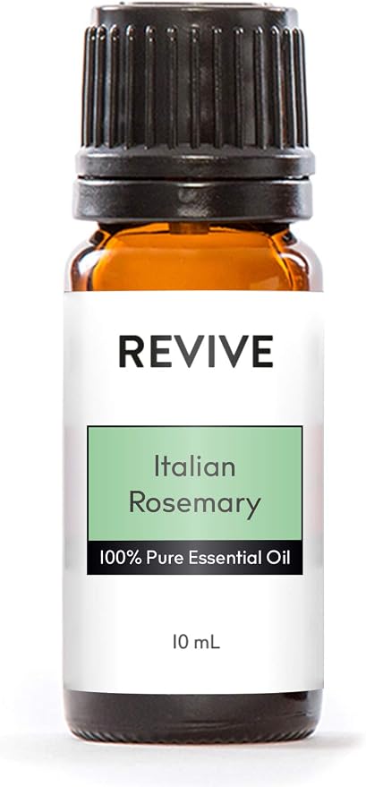 Italian Rosemary Essential Oil by Revive Essential Oils - 100% Pure Therapeutic Grade, for Diffuser, Humidifier, Massage, Aromatherapy, Skin & Hair Care