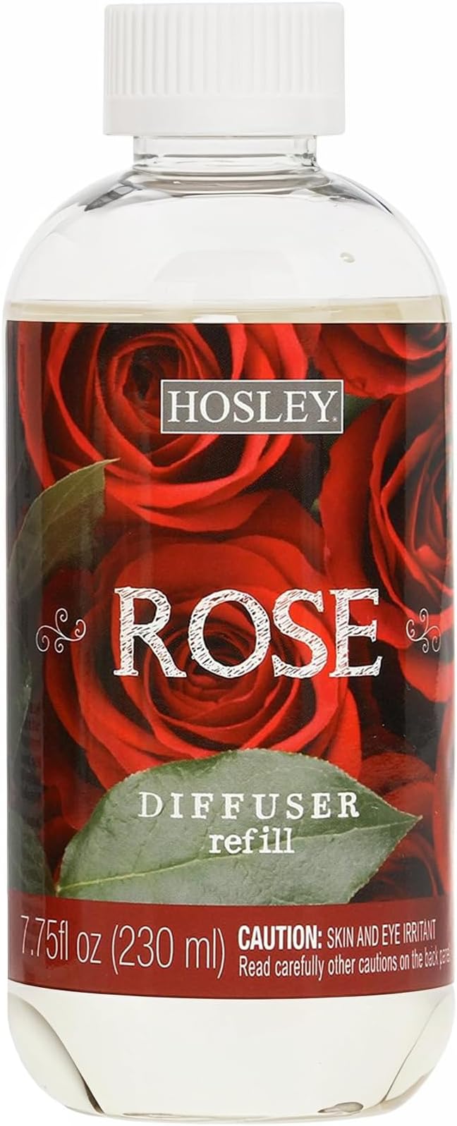 Hosley Premium Oil Diffuser Refill Rose Fragrance's -7.75 OZ Long Lasting for Home Fragrance for Bathroom, Bedroom, Office, Meditation, Wedding Gift.