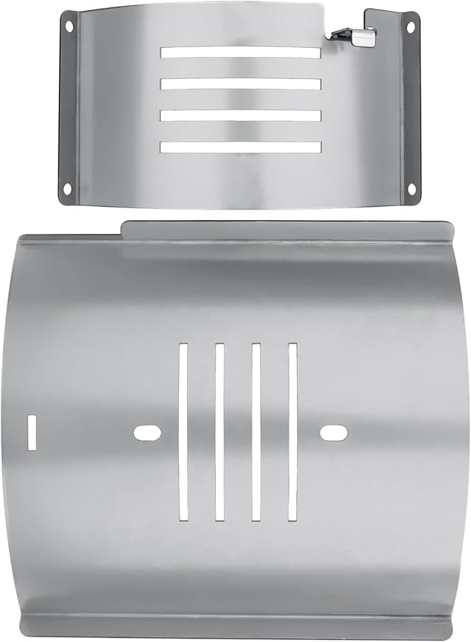 Flame Broiler Kit for Pit Boss Pro Series II Tabletop Portable 150 Pellet Grills with Slide Cover and Bottom, Heat Diffuser Replacement Parts 31971 for Pit Boss Mahogany PB150PPS Table Top Grill