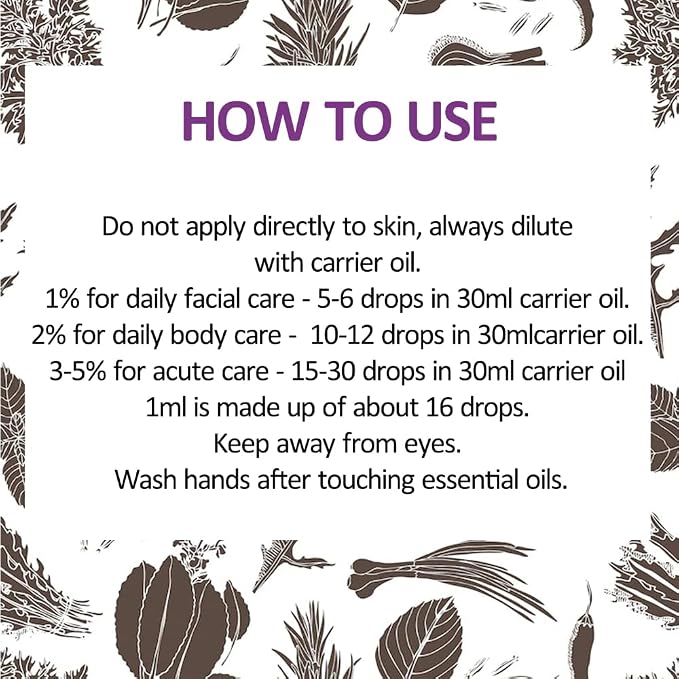 Deve Herbes Pure Buddha Wood Essential Oil (Eremophila mitchelli) Steam Distilled 2ml (0.06 oz)
