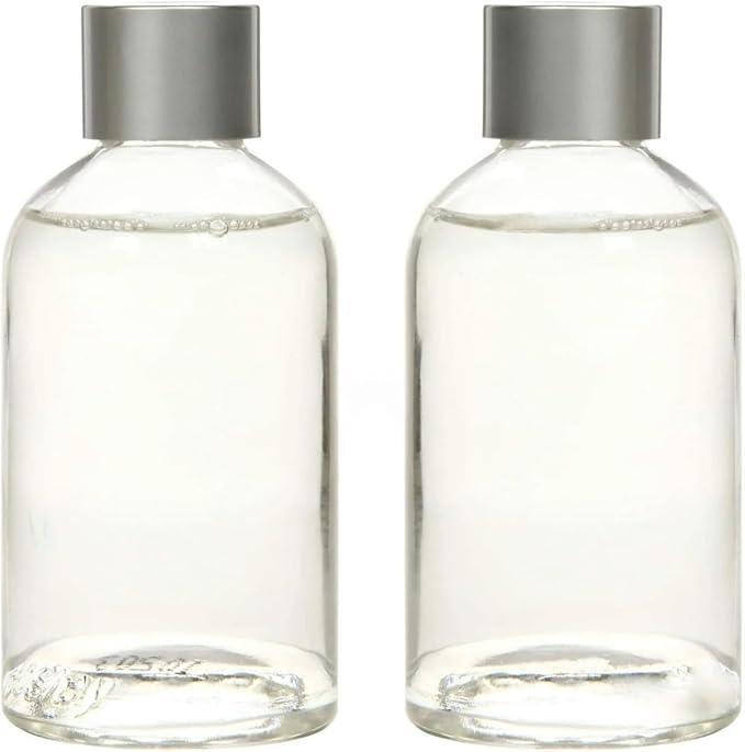 Hosley Premium Orange Vanilla Reed Diffuser Oil Refills (Set of 2 x 230ml / 7.75 oz) - Aromatherapy Home Fragrance for Relaxation, Spa, Meditation, Weddings, Gifts