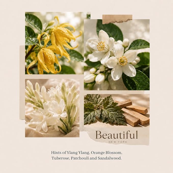 Reed Diffuser, Beautiful – 2.7 fl oz (80 ml) Romantic Floral Scented Reed Diffuser Set – Long Lasting Aromatherapy Oil for Bedroom, Office or Yoga Room – Best Gift for Women Mom Wife