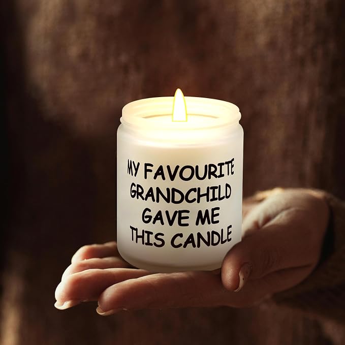 Lihome Mothers Day Gifts for Grandma, Funny Mother's Day, Birthday, Fathers Day, Thanksgiving, Christmas Gifts, Vanilla Coconut Candles