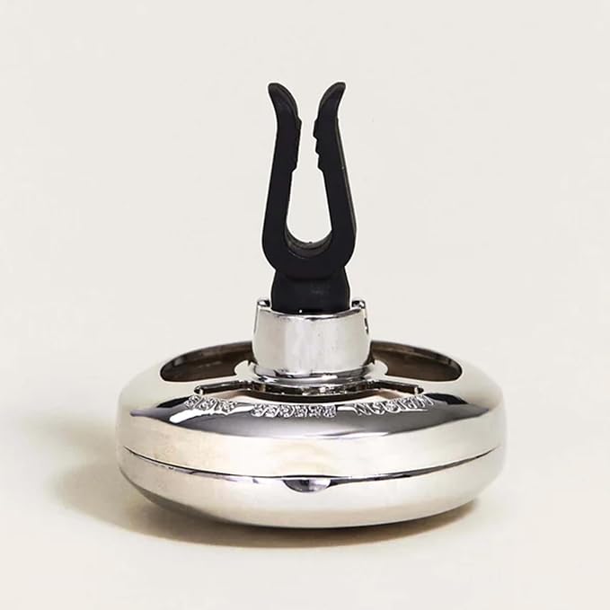 MAISON BERGER Car Diffuser Set, Exquisite Sparkle | Grapefruit Rose Musk Notes, Refillable Vent Clip with Ceramic Refill, Passive 4-Week Diffusion, Made in France