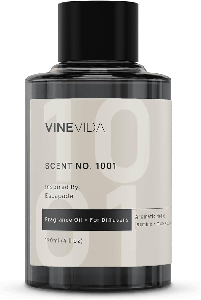 VINEVIDA (4oz) Hotel Diffuser Oil - Home Luxury Scents - Cold Air Diffuser Oil | Essential Oil No.1001 Inspired by Ritz Carlton