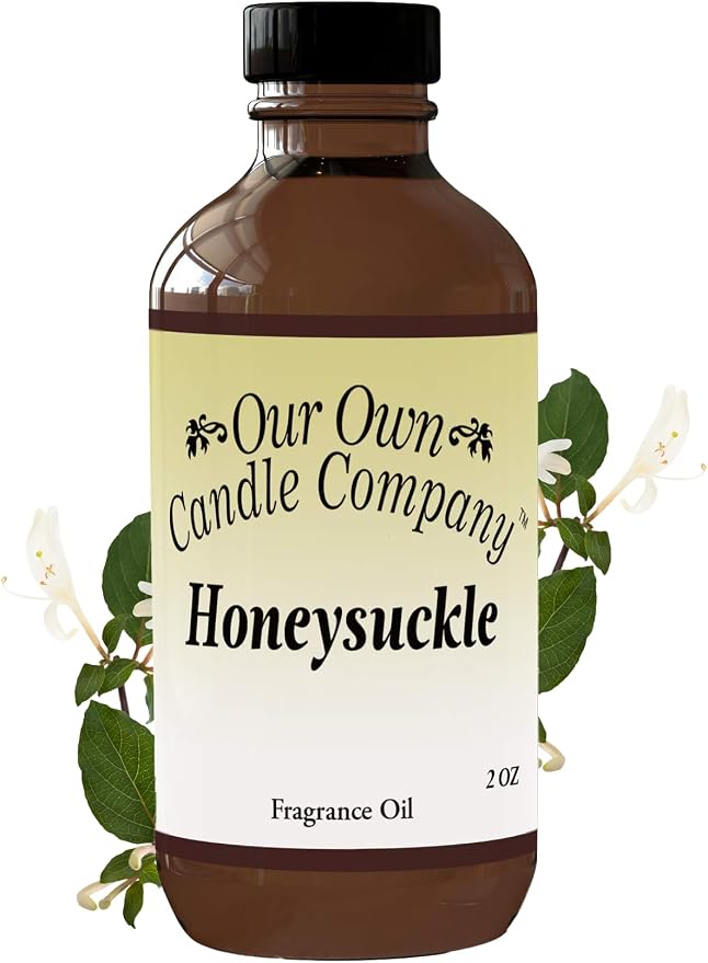 Our Own Candle Company - Honeysuckle Scented, Premium Grade Home Fragrance Oil for Diffusers (2oz)