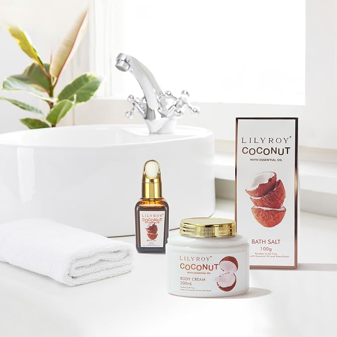 Spa Gifts Birthday Gift - Coconut Spa Gift Baskets for Women & Men