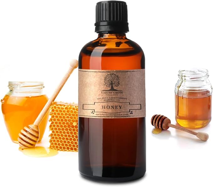 Honey - 100% Pure Aromatherapy Grade Essential Oil by Nature's Note Organics - 0.3 Fl Oz