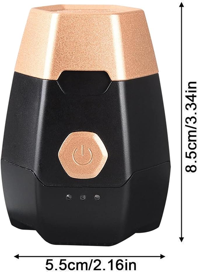 Portable Mini Incense Burner Bakhoor USB Rechargeable Aroma Diffuser Arabic Electric Incense Holder Muslim Home Decor & Car Air Freshener,Black